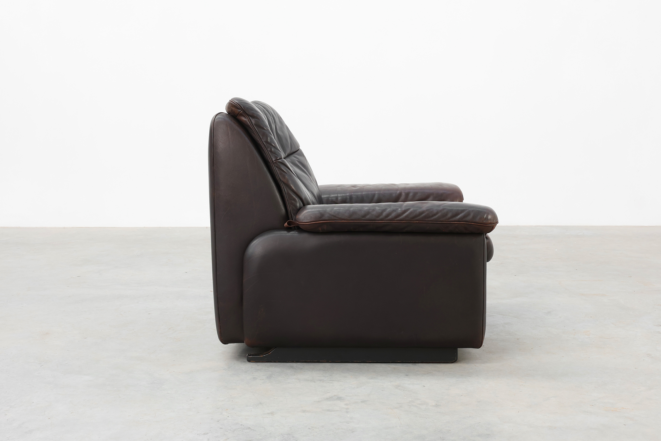 Mid-century De Sede DS‑66 brown leather Relax Chair, Switzerland 1960sthumbnail